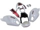 Carenagens Moto Ducati Monster 696 796 1100 1100S 2008-2012 - Branco Vermelho Preto Brilhante