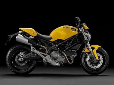 Carenagens Moto Ducati Monster 696 796 1100 1100S 2008-2012 - Amarelo