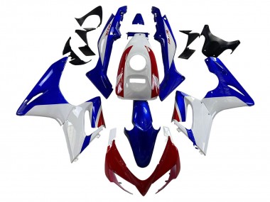 Carenagens Moto Honda CBR125R 2002-2006 - Branco Azul Vermelho