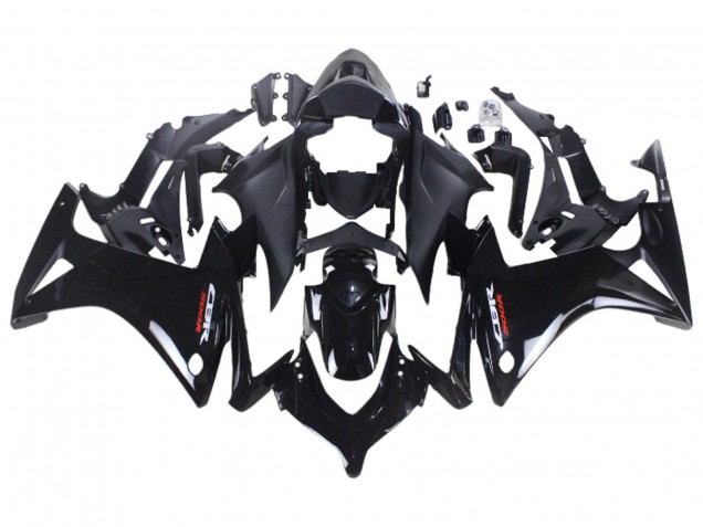 Carenagens Moto Honda CBR500R 2013-2015 - Preto Brilhante Preto Fosco