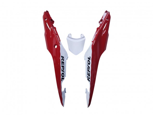 Carenagens Moto Honda CBR500R 2013-2015 - Laranja Branco Vermelho Preto Brilhante Repsol 3