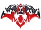 Carenagens Moto Honda CBR500R 2013-2015 - Vermelho Preto Fosco