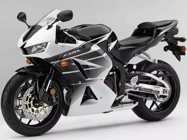Carenagens Moto Honda CBR500R 2013-2015 - Branco Preto