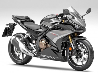 Carenagens Moto Honda CBR500R 2022-2023 - Prata Cinzento Preto Fosco