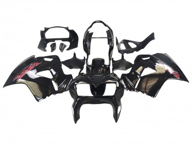 Carenagens Moto Honda VFR 800 1998-2001 - Preto Brilhante Vermelho Decal
