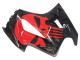 Carenagens Moto Honda VFR 800 2002-2013 - Preto Brilhante Vermelho