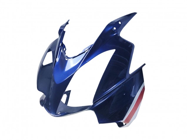 Carenagens Moto Honda VFR 800 2002-2013 - Branco Vermelho Azul Escuro