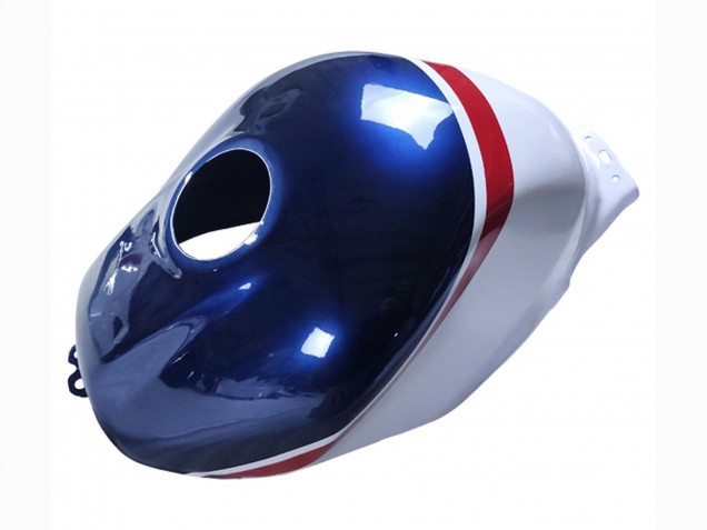 Carenagens Moto Honda VFR 800 2002-2013 - Branco Vermelho Azul Escuro
