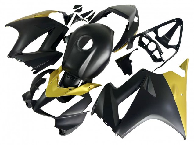 Carenagens Moto Honda VFR 800 2002-2013 - Amarelo Preto Fosco