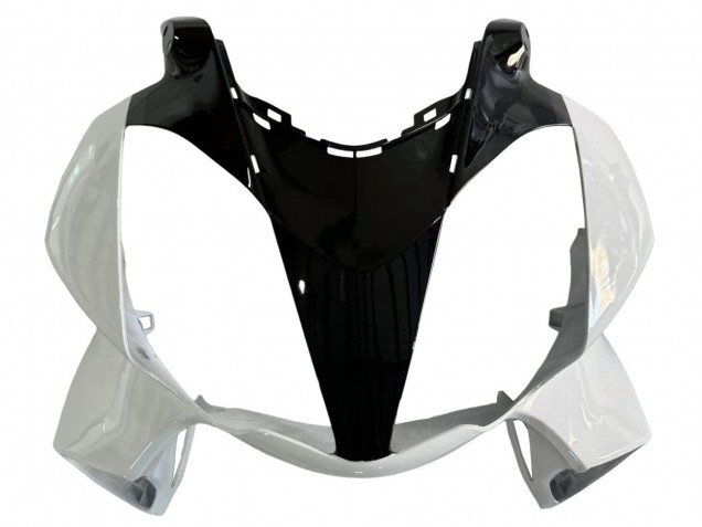Carenagens Moto Honda VFR 800 2002-2013 - Branco Pérola Preto Brilhante Decal
