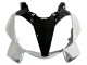 Carenagens Moto Honda VFR 800 2002-2013 - Branco Pérola Preto Brilhante Decal