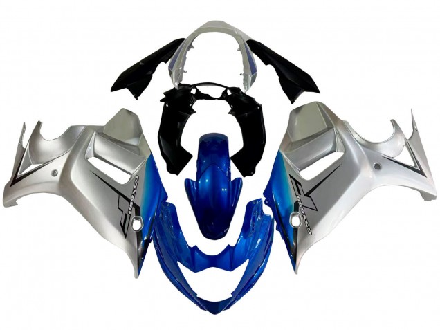 Carenagens Moto Suzuki GSX650F 2008-2013 - Prata Azul