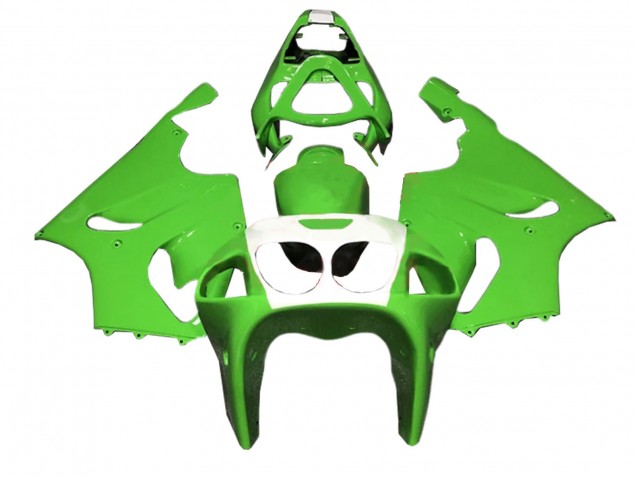 Carenagens Moto Kawasaki ZX7R 1996-2003 - Verde Branco