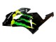Carenagens Moto Honda CBR1000RR 2004-2005 - Preto Brilhante Amarelo Verde Monstro
