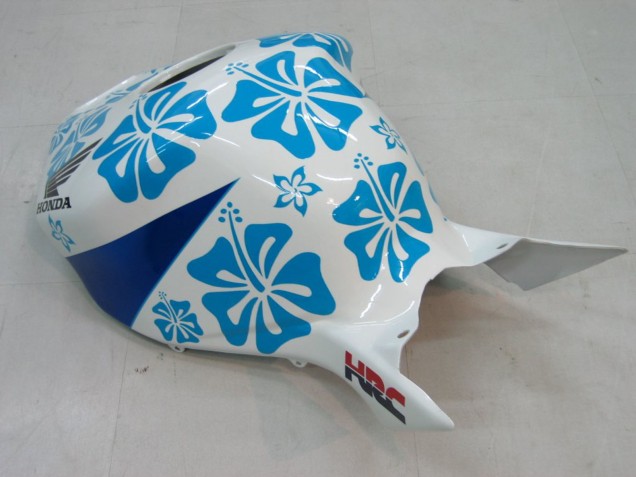 Carenagens Moto Honda CBR1000RR 2004-2005 - Branco Azul Neve Nastro Azzurro 46