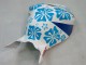 Carenagens Moto Honda CBR1000RR 2004-2005 - Branco Azul Neve Nastro Azzurro 46