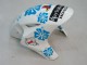 Carenagens Moto Honda CBR1000RR 2004-2005 - Branco Azul Neve Nastro Azzurro 46