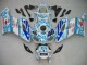 Carenagens Moto Honda CBR1000RR 2004-2005 - Branco Azul Neve Nastro Azzurro 46