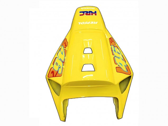 Carenagens Moto Honda CBR1000RR 2004-2005 - Amarelo Laranja Preto Brilhante Repsol Rossi 46