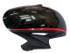 Carenagens Moto Honda CBR1000RR 2004-2005 - Preto Brilhante Cinzento Brilhante Vermelho Listra