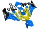Carenagens Moto Honda CBR1000RR 2004-2005 - Azul Amarelo Preto Brilhante