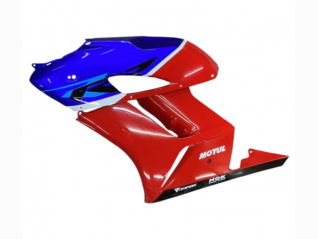 Carenagens Moto Honda CBR1000RR 2004-2005 - Vermelho Azul Branco Preto Motul