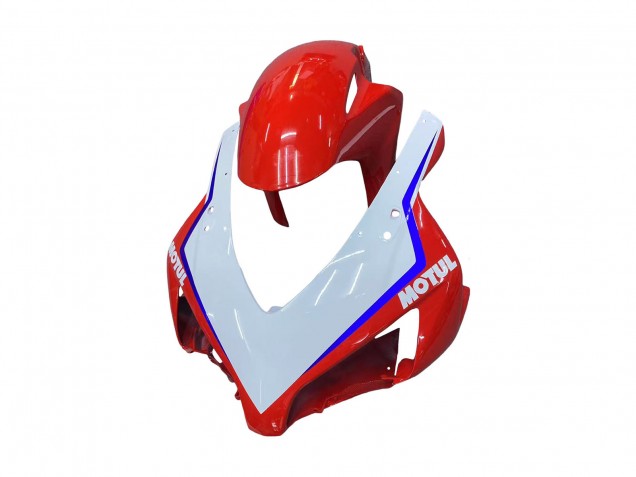 Carenagens Moto Honda CBR1000RR 2004-2005 - Vermelho Azul Branco Preto Motul