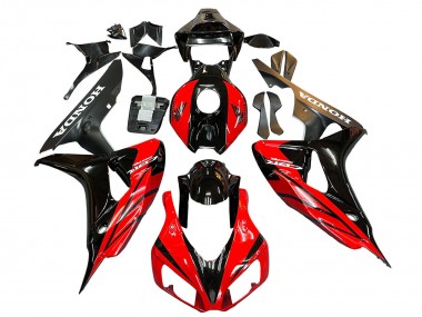 Carenagem Moto Honda CBR1000RR 2006-2007 - Azul Preto Brilhante