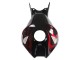 Carenagens Moto Honda CBR1000RR 2006-2007 - Preto Brilhante Amarelo Vermelho Chama