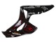 Carenagens Moto Honda CBR1000RR 2006-2007 - Preto Brilhante Amarelo Vermelho Chama