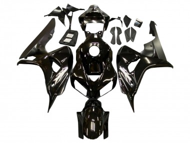 Carenagens Moto Honda CBR1000RR 2006-2007 - Preto Brilhante Preto Fosco