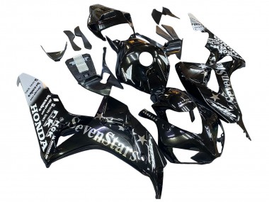 Carenagens Moto Honda CBR1000RR 2006-2007 - Preto Brilhante Ouro SevenStars