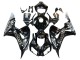 Carenagens Moto Honda CBR1000RR 2006-2007 - Preto Brilhante Ouro SevenStars