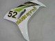 Carenagens Moto Honda CBR1000RR 2006-2007 - Branco Verde Preto Brilhante Hannspree 52