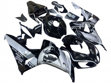 Carenagens Moto Honda CBR1000RR 2006-2007 - Prata Preto Brilhante Red Bull