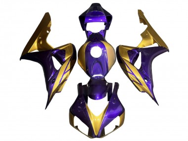 Carenagens Moto Honda CBR1000RR 2006-2007 - Ouro Roxo