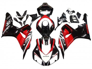 Carenagens Moto Honda CBR1000RR 2006-2007 - Vermelho Preto Brilhante