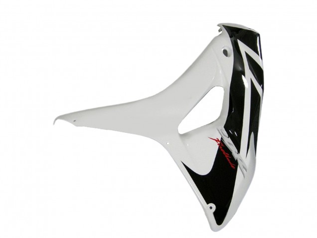 Kits Carenagem Moto Honda CBR1000RR 2006-2007 - Branco Preto Brilhante