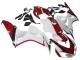 Kits Carenagem Moto Honda CBR1000RR 2006-2007 - Branco Vermelho Preto Brilhante