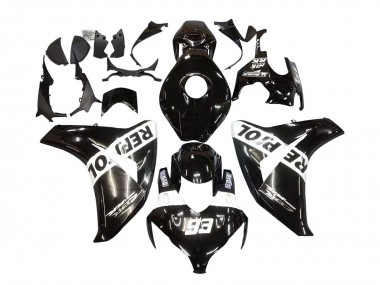 Carenagens Moto Honda CBR1000RR 2008-2011 - Preto Brilhante Branco Repsol 93
