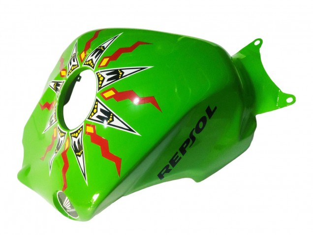 Carenagens Moto Honda CBR1000RR 2008-2011 - Verde Laranja Preto Brilhante Rossi Michelin 46