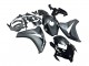Carenagens Moto Honda CBR1000RR 2008-2011 - Cinzento Preto Brilhante