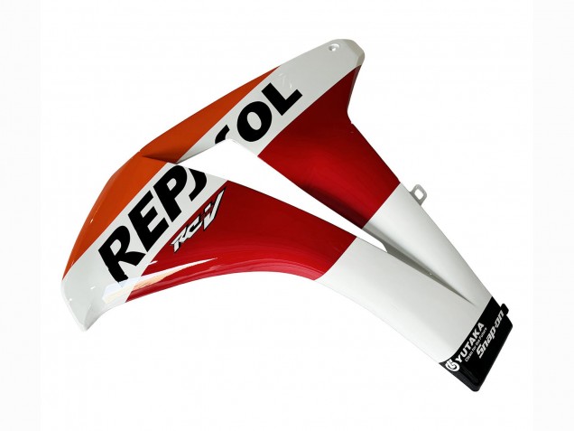 Carenagem Moto Honda CBR1000RR 2008-2011 - Laranja Branco Vermelho Preto Brilhante Repsol HRC