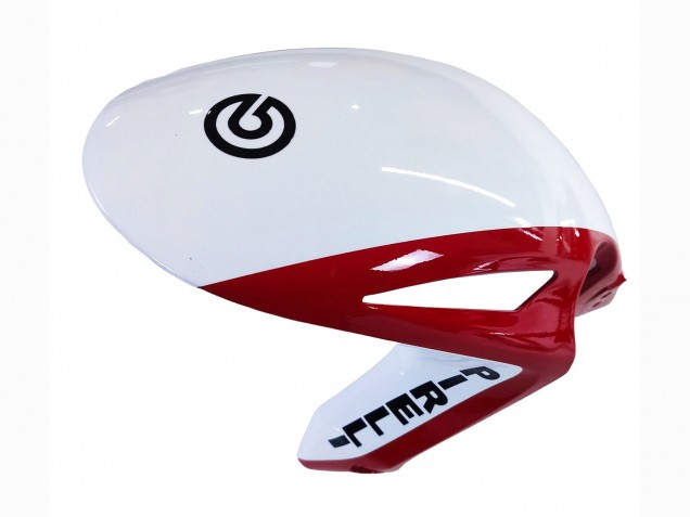 Carenagens Moto Honda CBR1000RR 2008-2011 - Branco Vermelho Preto Brilhante Corrida 24