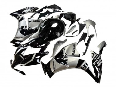 Carenagens Moto Honda CBR1000RR 2012-2016 - Prata Preto Brilhante Repsol Red Bull