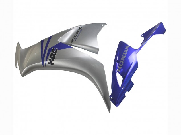 Carenagens Moto Honda CBR1000RR 2012-2016 - Prata Azul HRC
