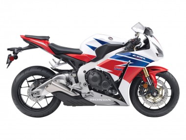 Carenagens Moto Honda CBR1000RR 2012-2016 - Branco Prata Azul Vermelho