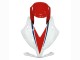 Carenagens Moto Honda CBR1000RR 2012-2016 - Branco Prata Azul Vermelho