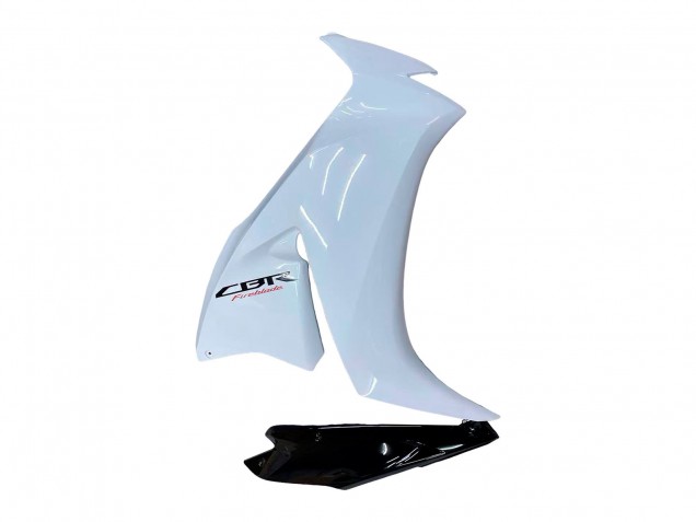 Carenagens Moto Honda CBR1000RR 2012-2016 - Branco Preto Brilhante