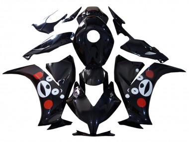 Carenagens Moto Honda CBR1000RR 2012-2016 - Preto Brilhante Urso